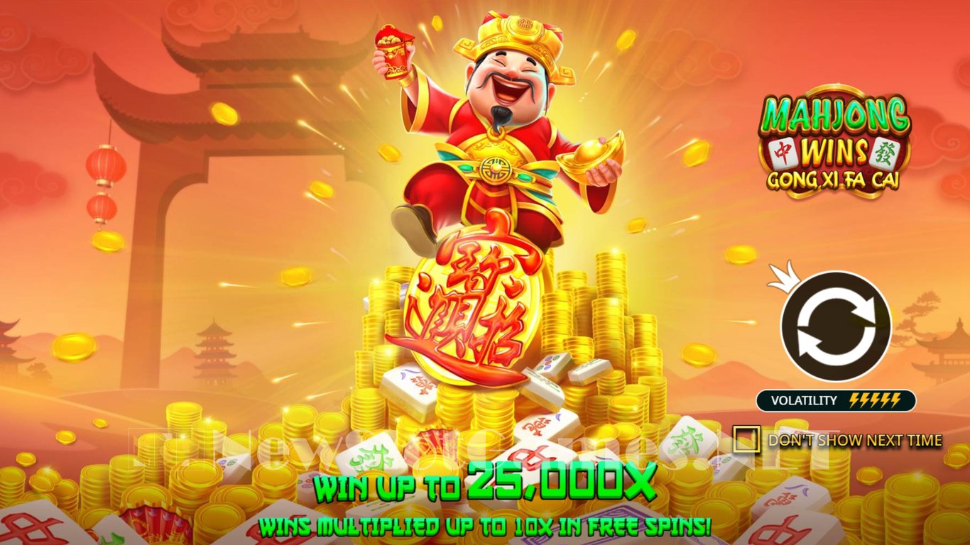 Mahjong Wins Gong Xi Fa Cai Slot Demo Image