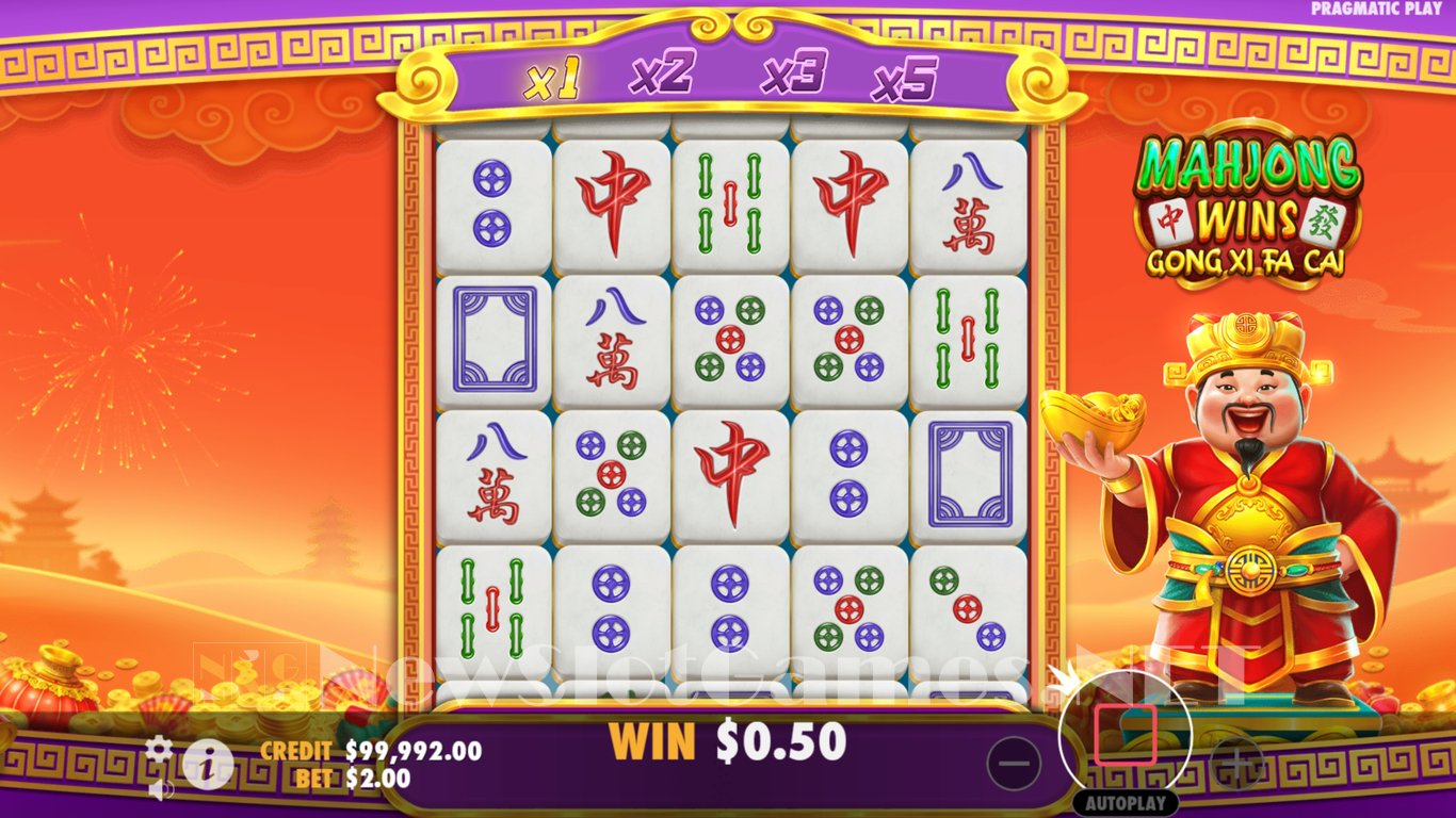 Mahjong Wins Gong Xi Fa Cai Slot Slot Image in Demo - pic. 5