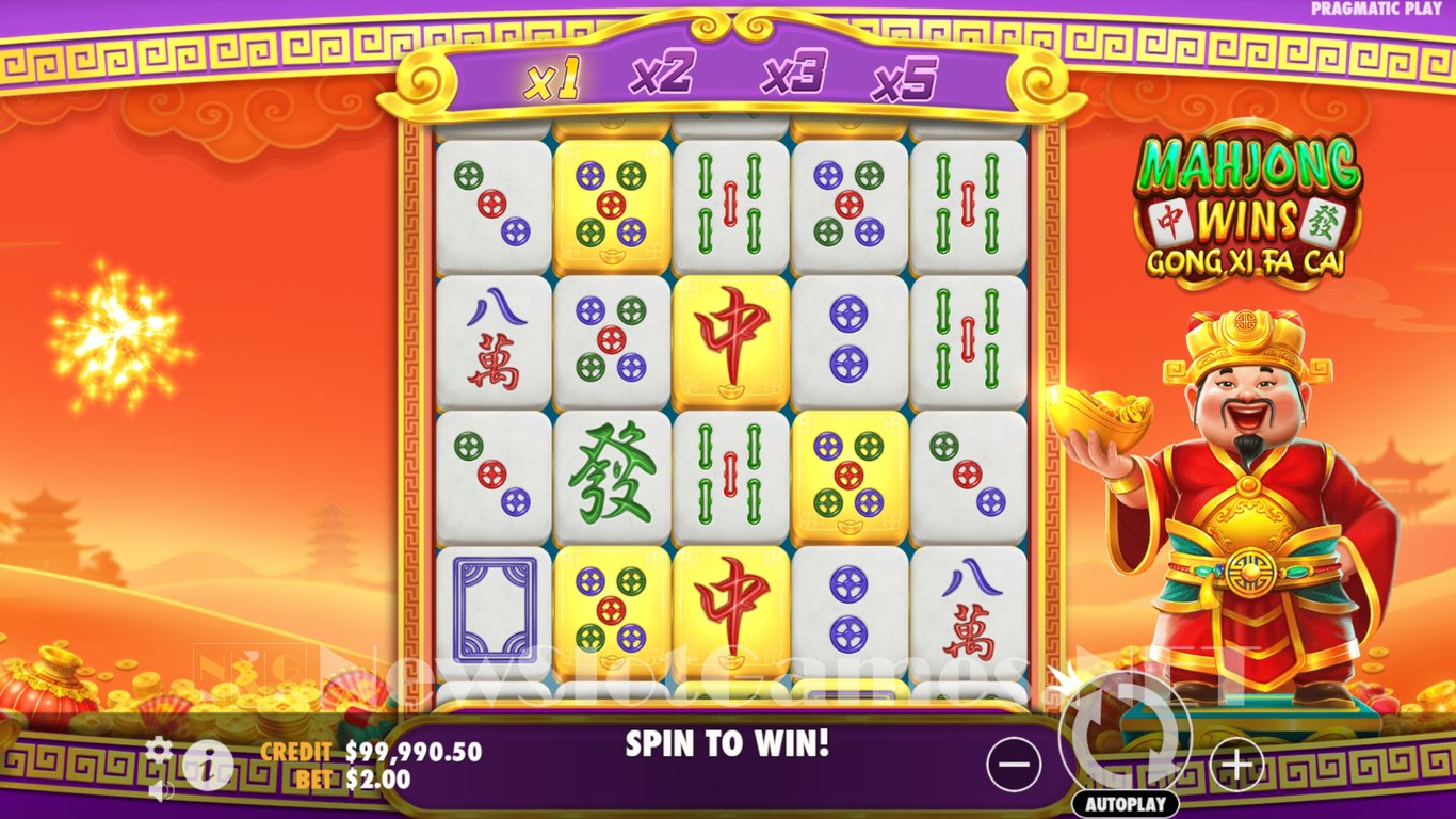 Mahjong Wins Gong Xi Fa Cai Slot Slot Image in Demo - pic. 6