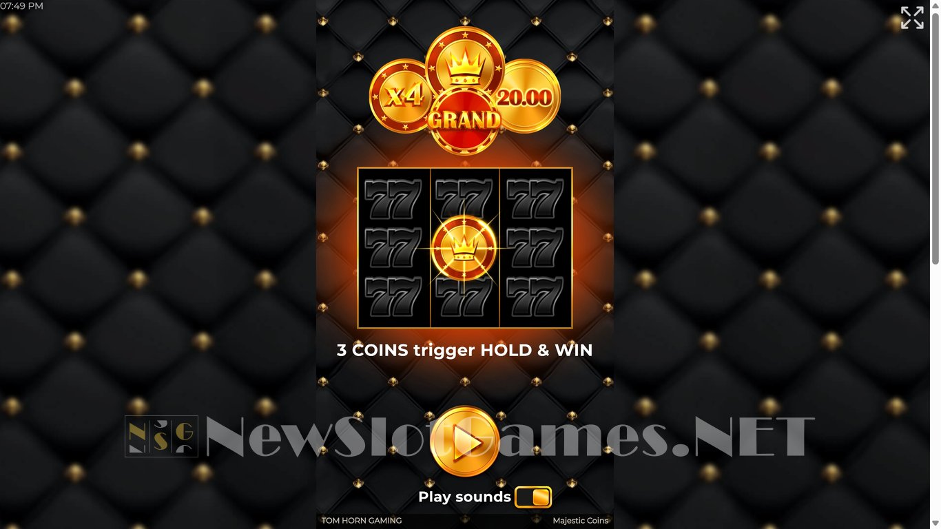 Majestic Coins Slot Demo Image