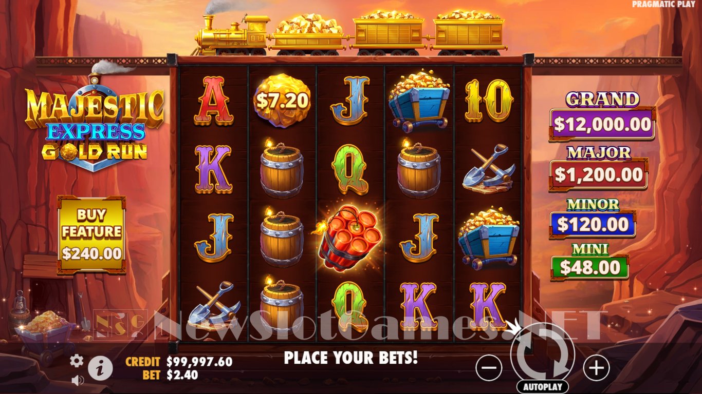 Majestic Express Gold Run Slot Slot Image in Demo - pic. 2