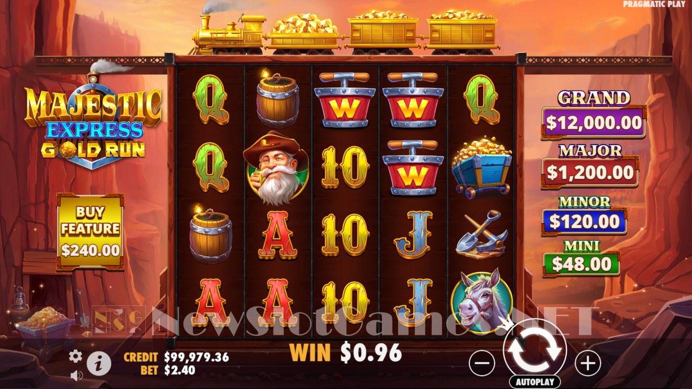 Majestic Express Gold Run Slot Slot Image in Demo - pic. 3