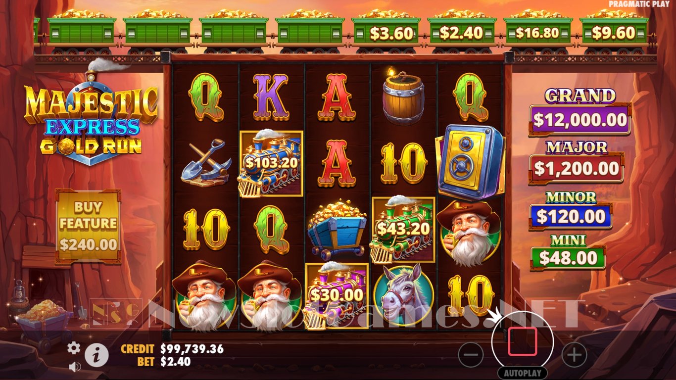 Majestic Express Gold Run Slot Slot Image in Demo - pic. 5