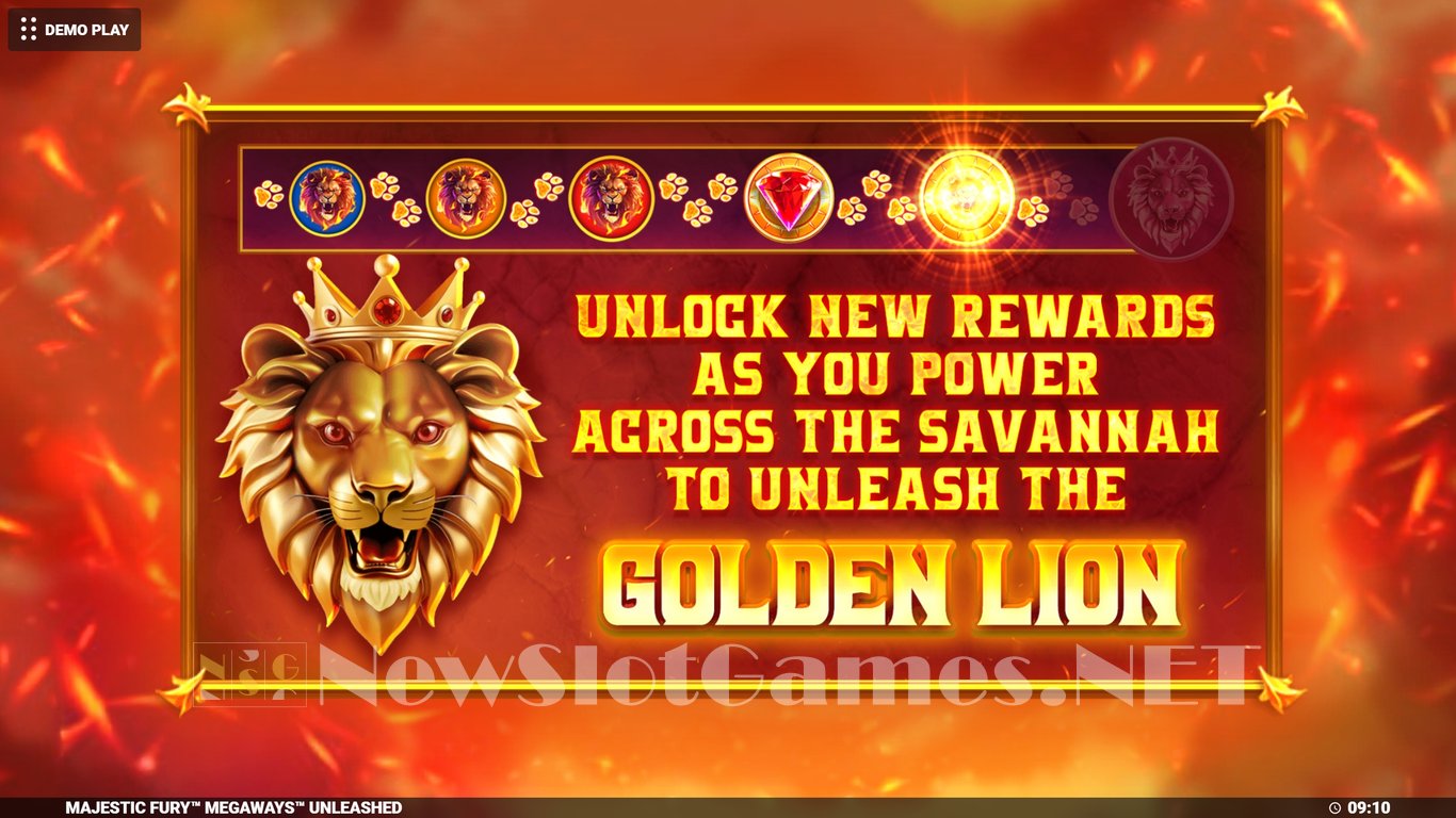 Majestic Fury Megaways Unleashed Slot Demo Image