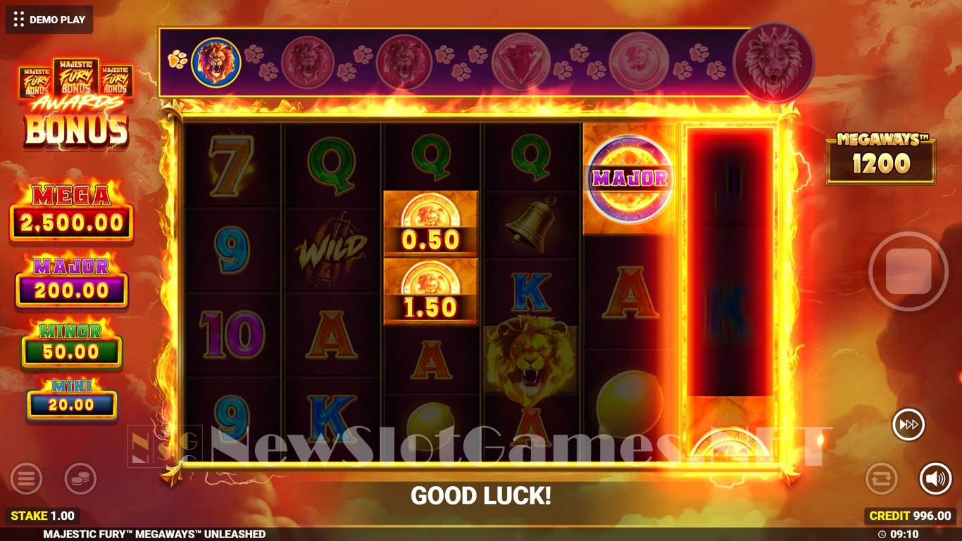 Majestic Fury Megaways Unleashed Slot Slot Image in Demo - pic. 4