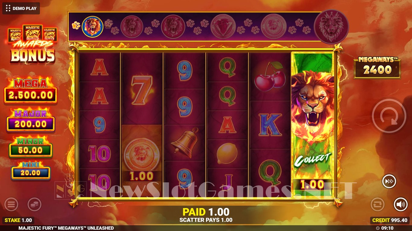 Majestic Fury Megaways Unleashed Slot Slot Image in Demo - pic. 5