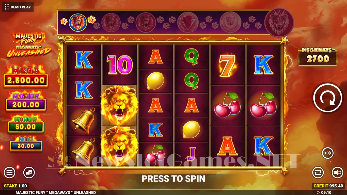 Majestic Fury Megaways Unleashed Slot Slot Image in Demo - pic. 6
