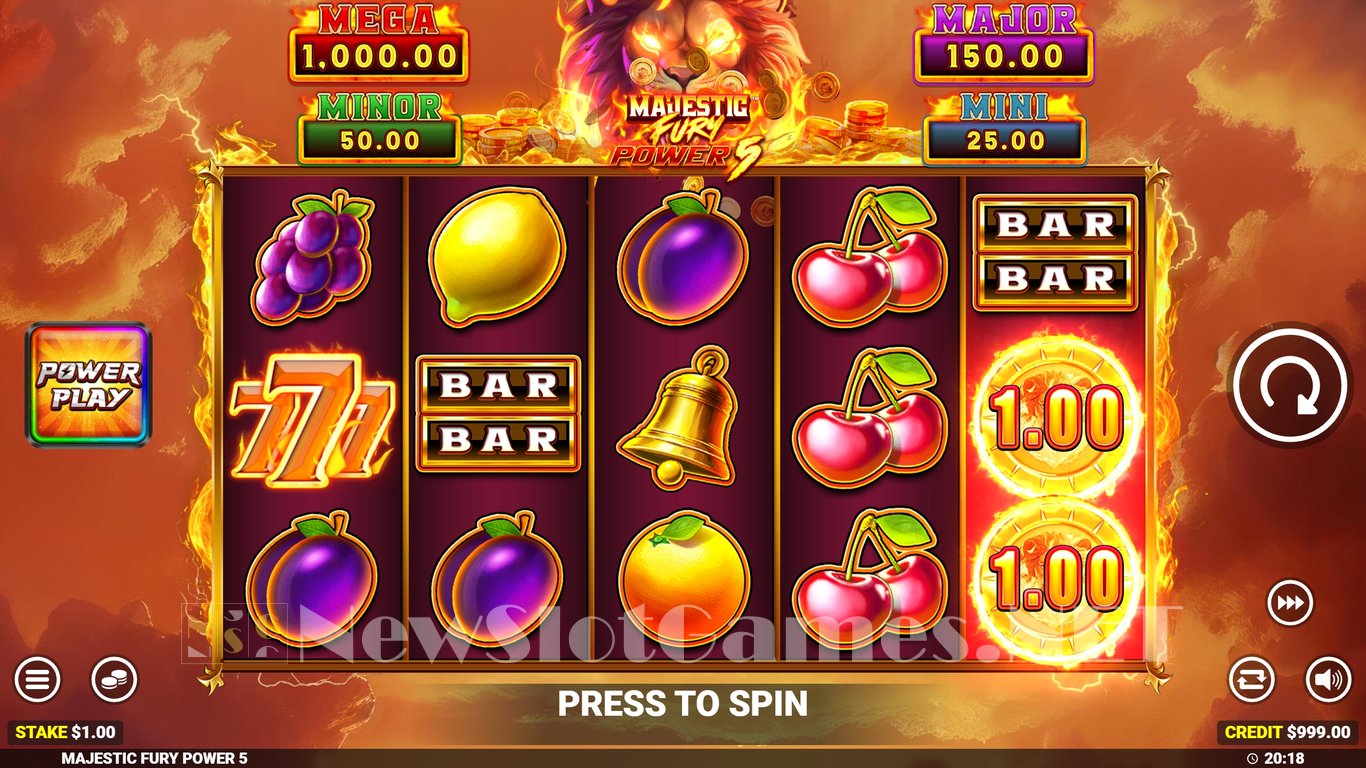 Majestic Fury Power 5 Slot Slot Image in Demo - pic. 2