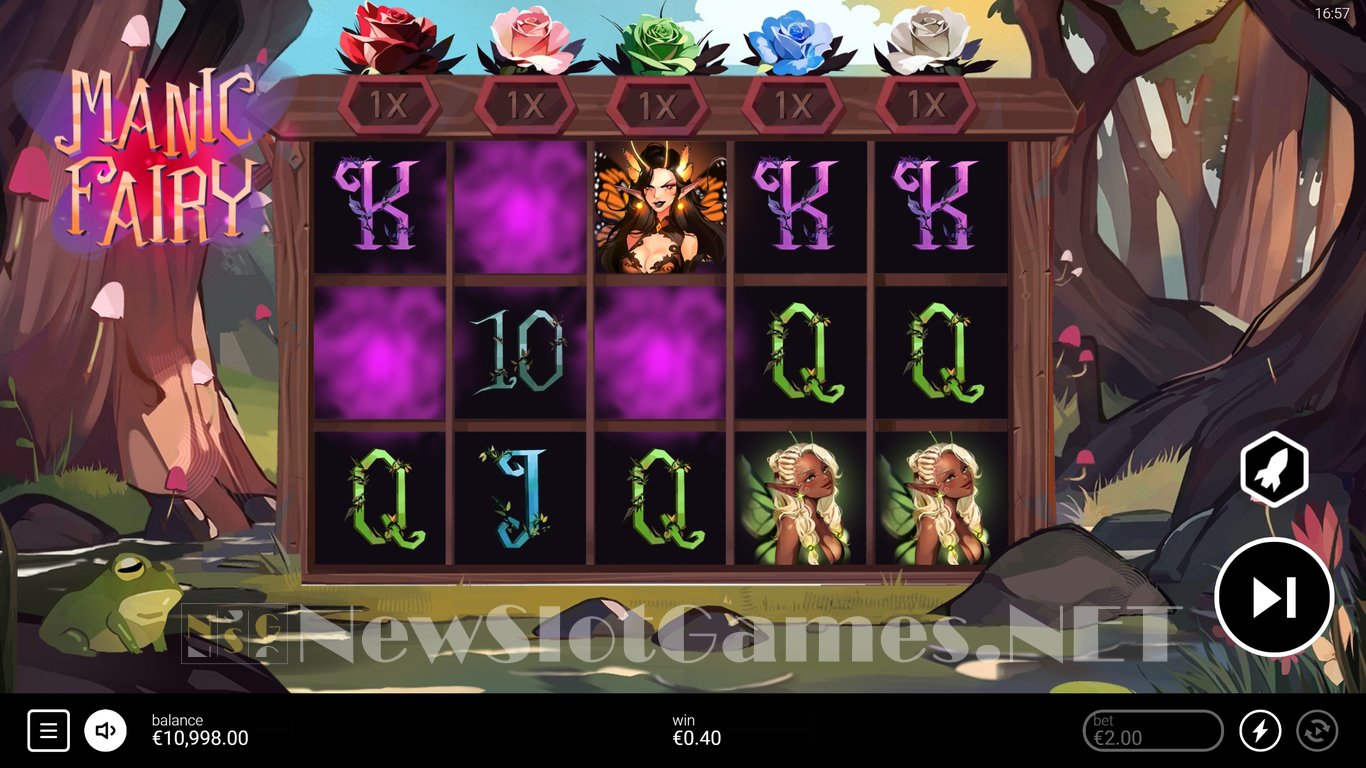 Manic Fairy Slot Demo Image