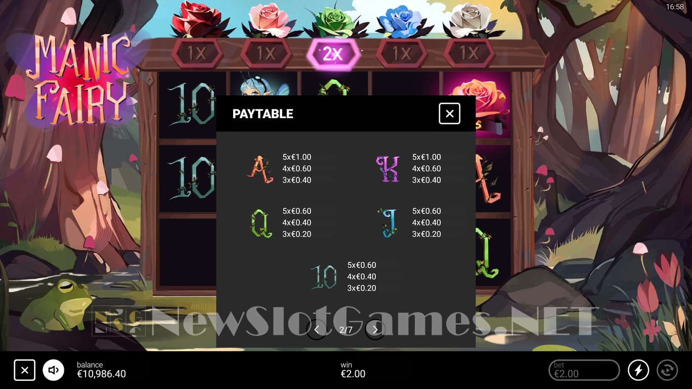 Manic Fairy Slot Slot Image in Demo - pic. 7