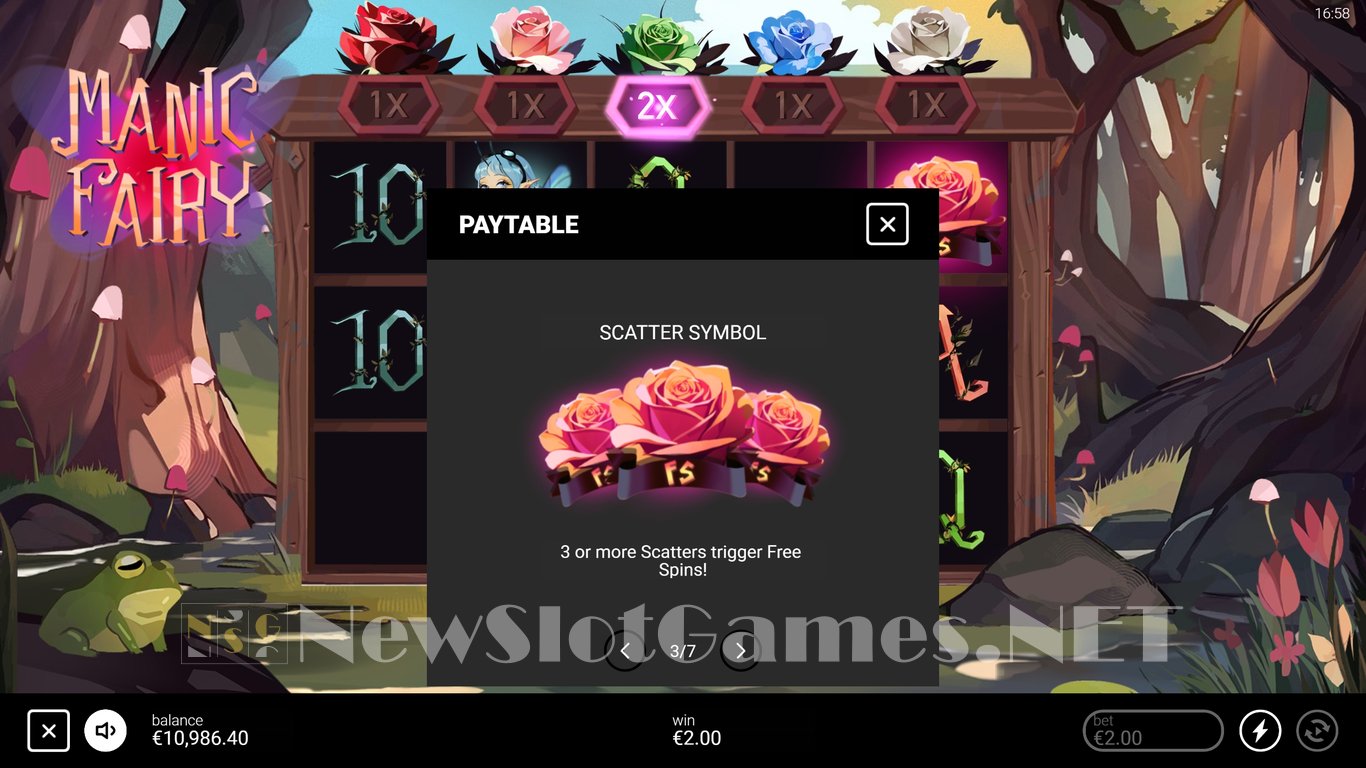 Manic Fairy Slot Slot Image in Demo - pic. 8