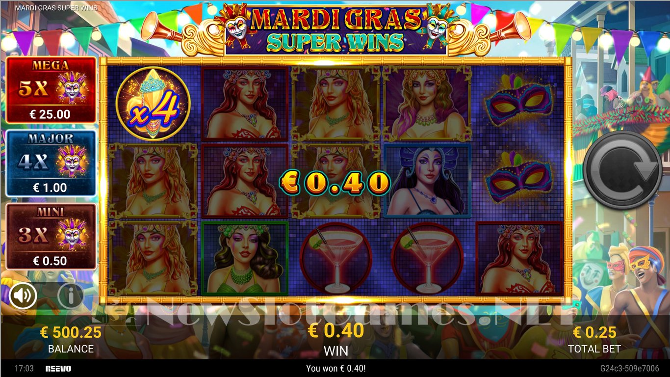 Mardi Gras Super Wins Slot Slot Image in Demo - pic. 4