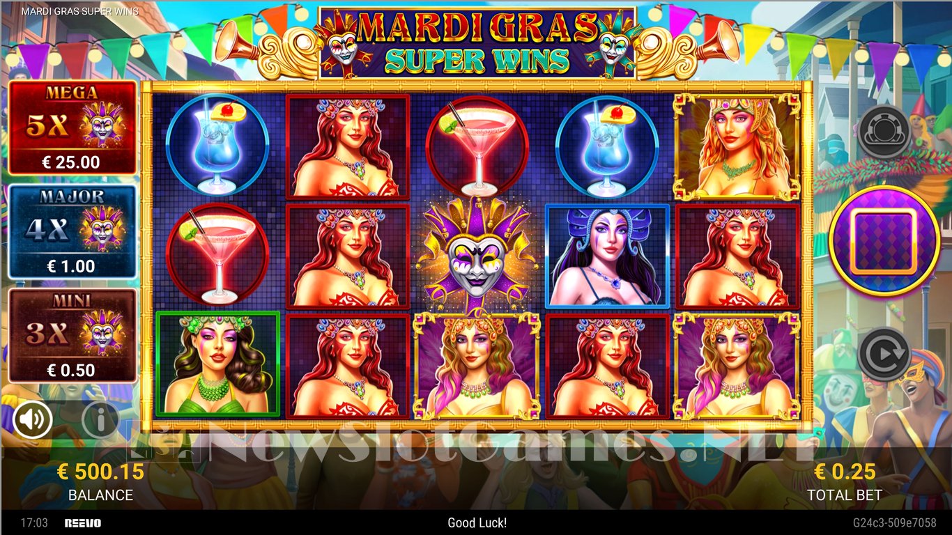 Mardi Gras Super Wins Slot Slot Image in Demo - pic. 6
