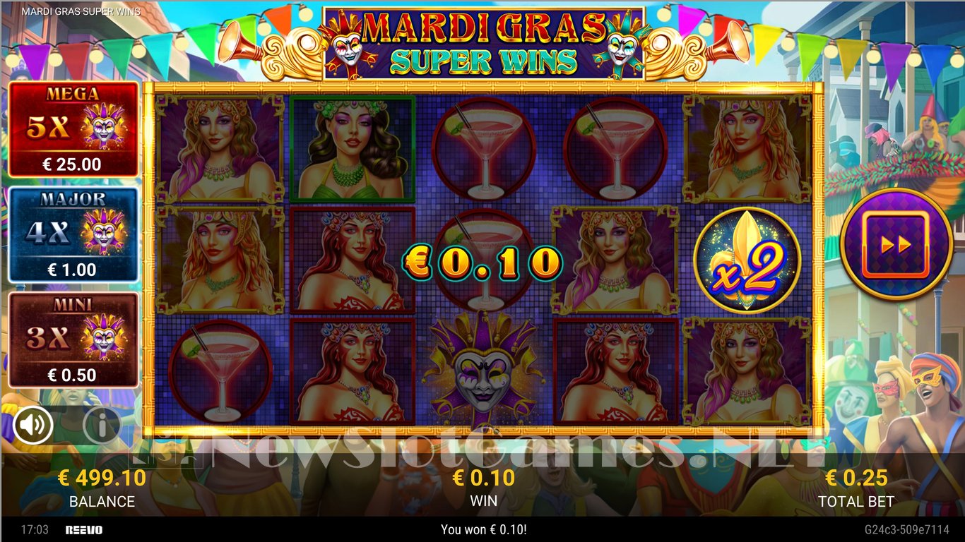 Mardi Gras Super Wins Slot Slot Image in Demo - pic. 8