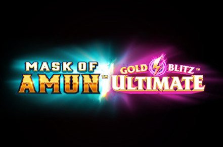Mask Of Amun Gold Blitz Ultimate Slot Logo