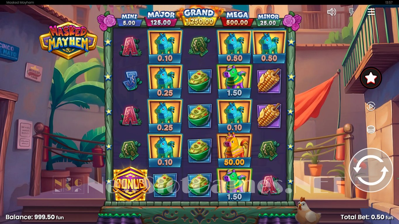 Masked Mayhem Slot Slot Image in Demo - pic. 2