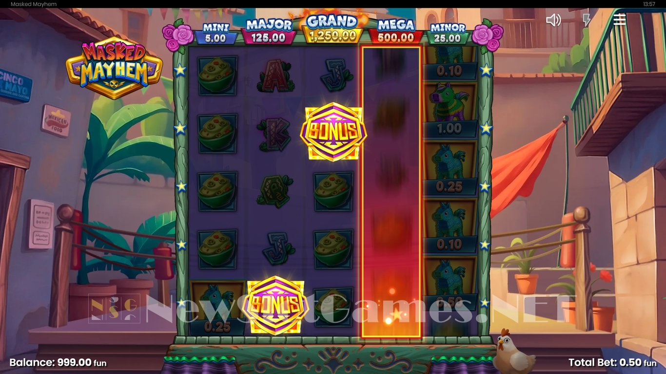 Masked Mayhem Slot Slot Image in Demo - pic. 3