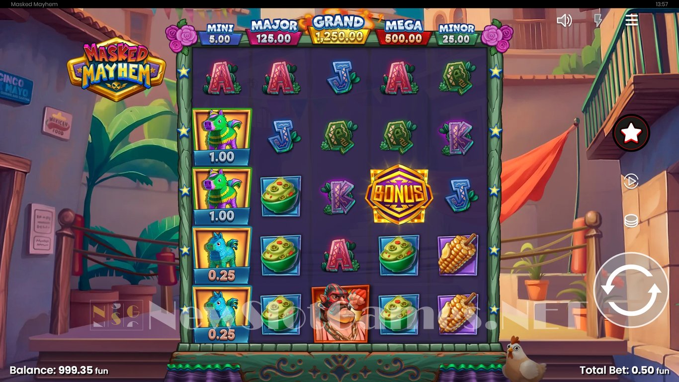 Masked Mayhem Slot Slot Image in Demo - pic. 5