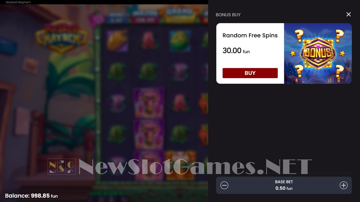 Masked Mayhem Slot Slot Image in Demo - pic. 6