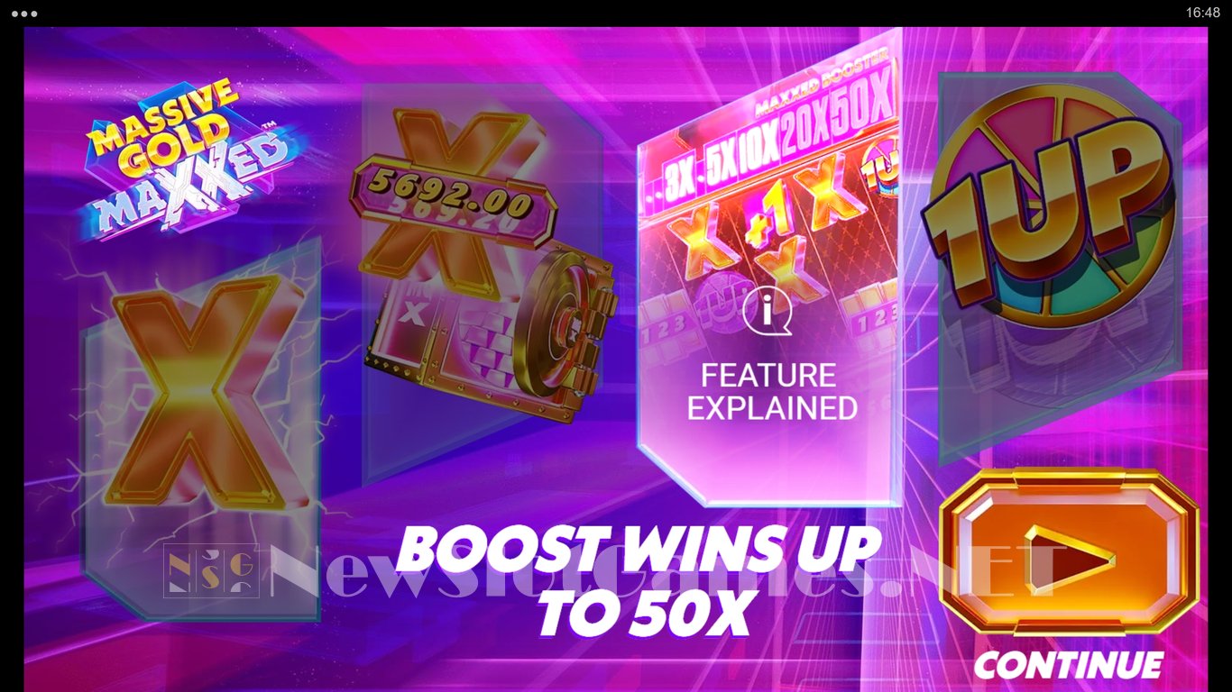 Massive Gold MAXXED Slot Demo Image