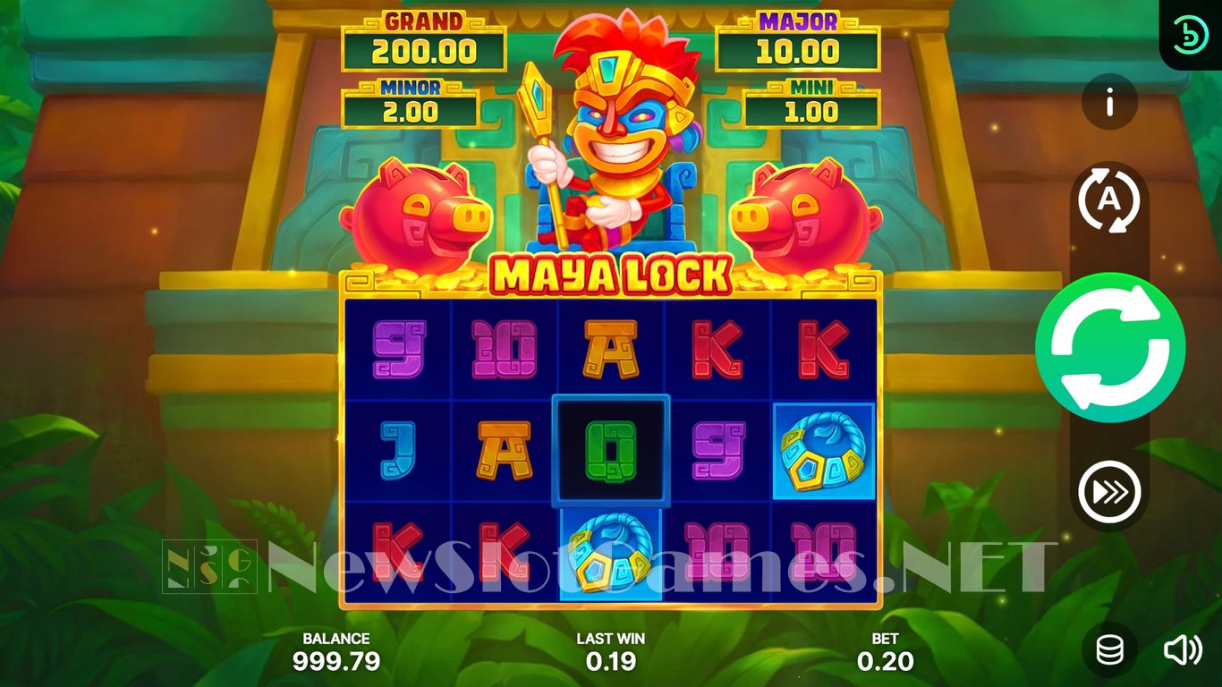 Maya Lock Break and Win Slot Demo Image
