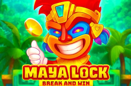 Maya Lock Break and Win Slot Logo