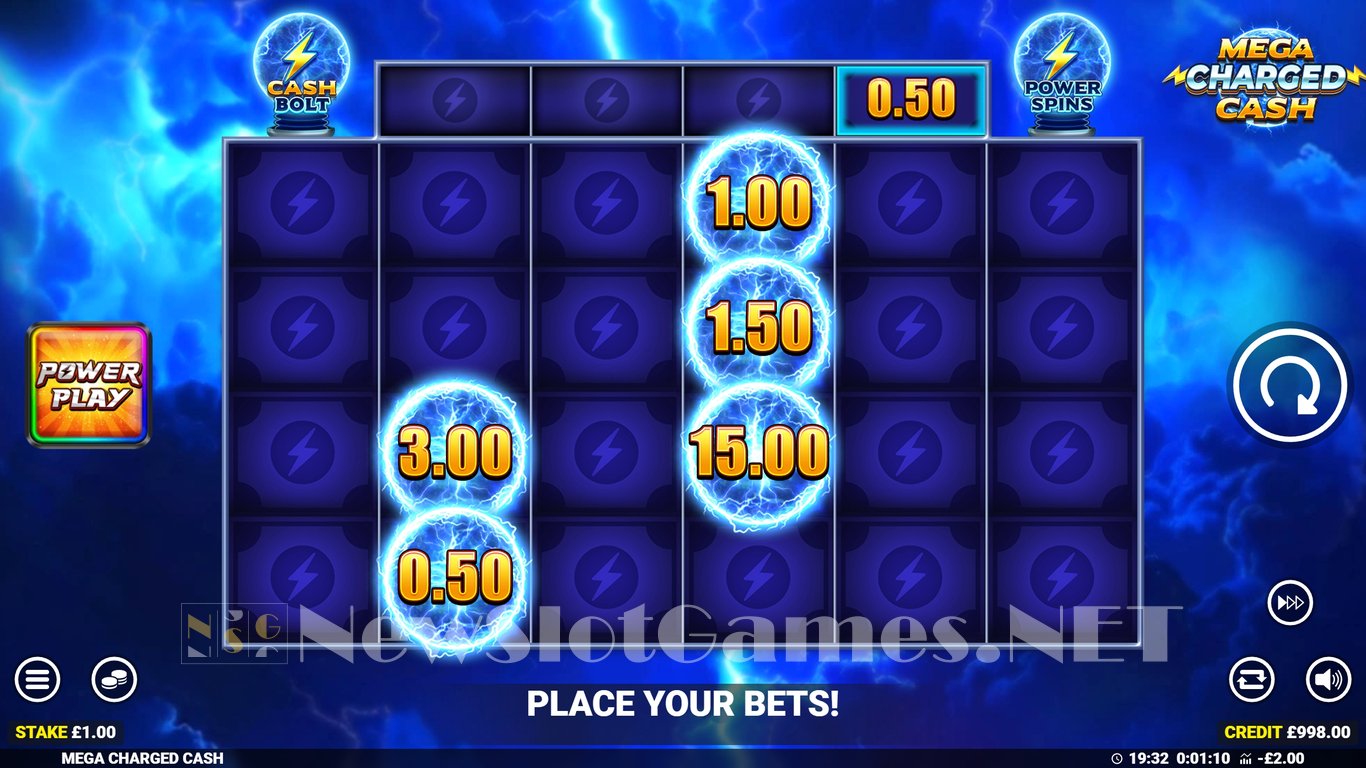 Mega Charged Cash Slot Slot Image in Demo - pic. 2