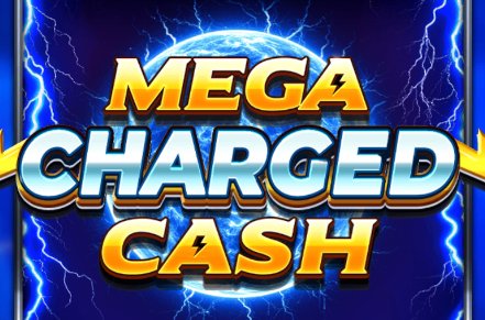 Mega Charged Cash Slot Logo