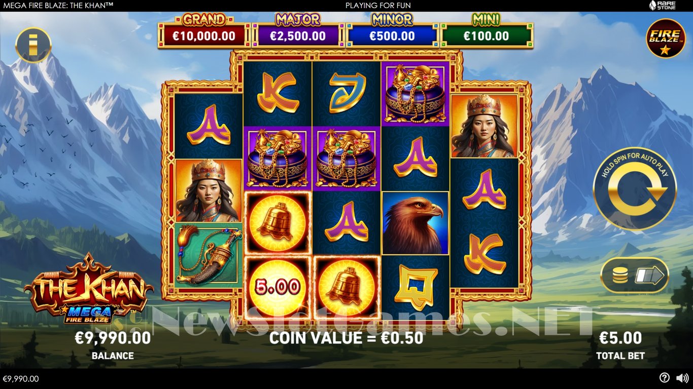 Mega Fire Blaze The Khan Slot Slot Image in Demo - pic. 2