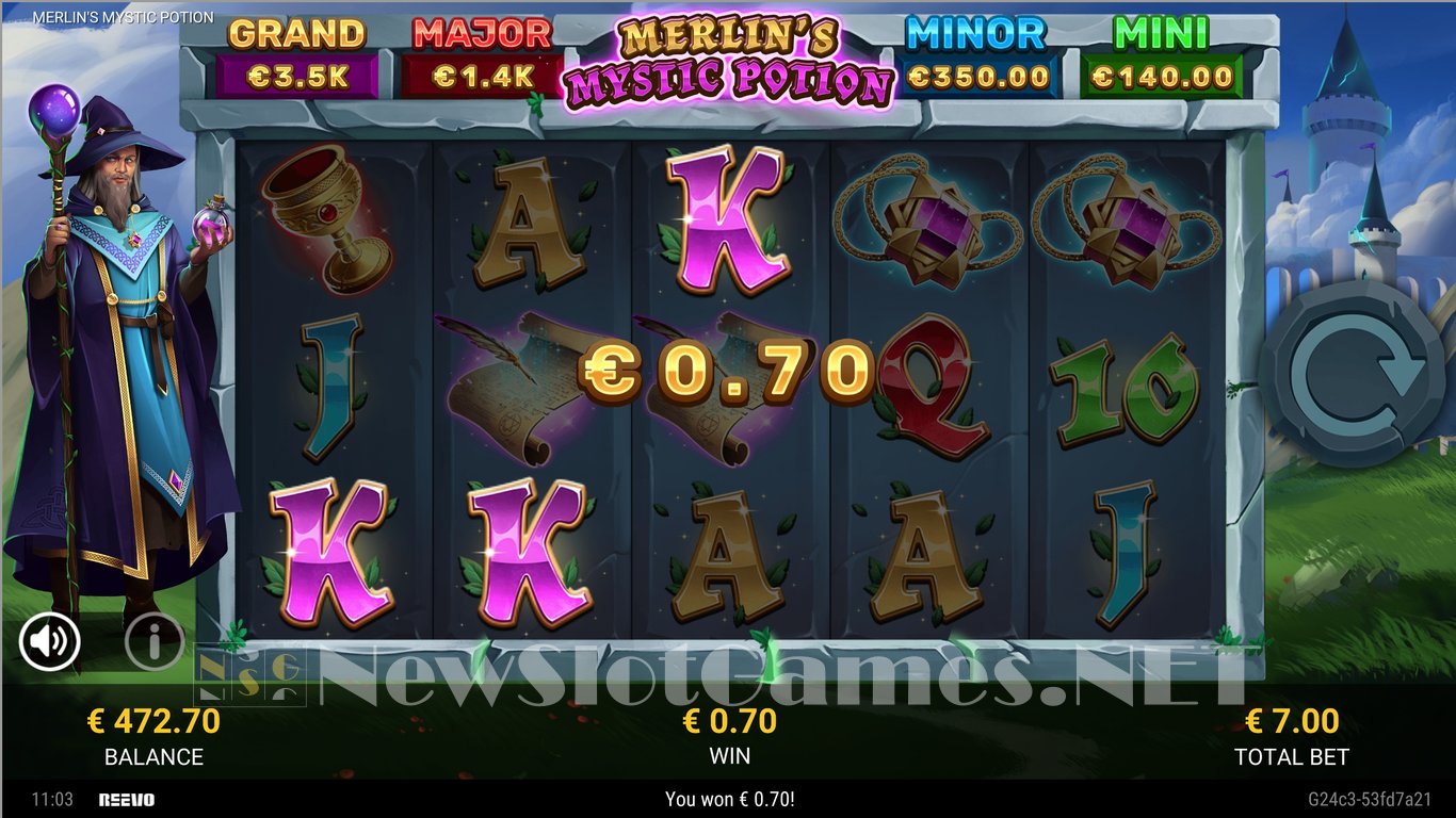 Merlins Mystic Potion Slot Slot Image in Demo - pic. 5
