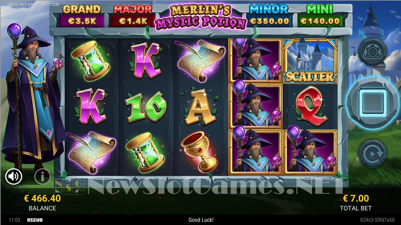Merlins Mystic Potion Slot Slot Image in Demo - pic. 6