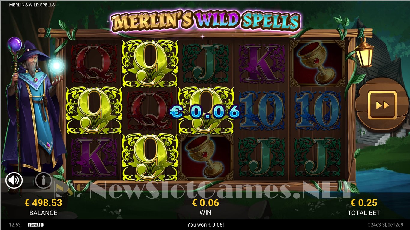 Merlins Wild Spells Slot Slot Image in Demo - pic. 3