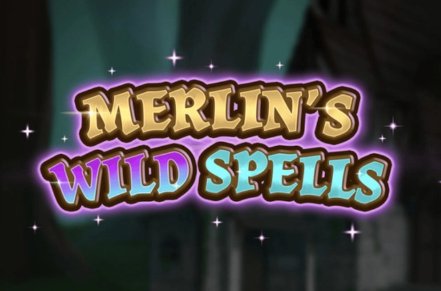 Merlins Wild Spells Slot Logo