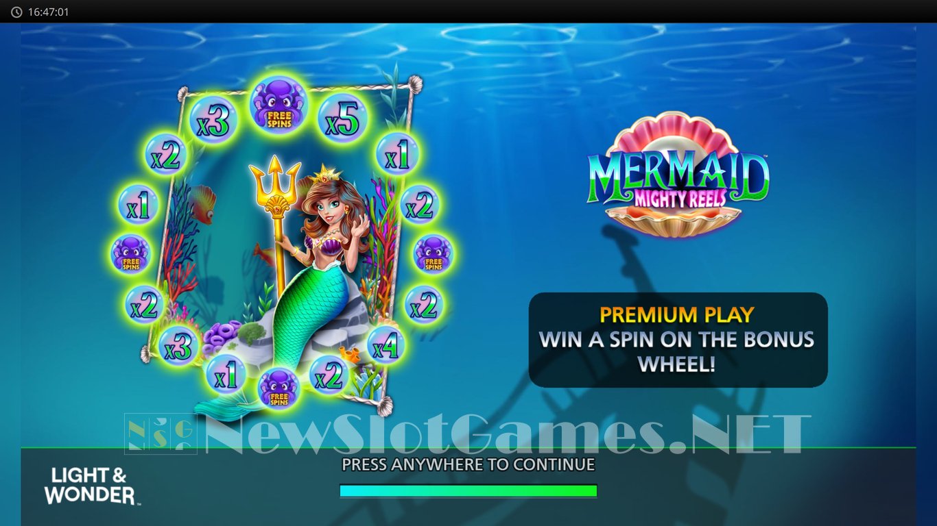 Mermaid Mighty Reels Slot Demo Image