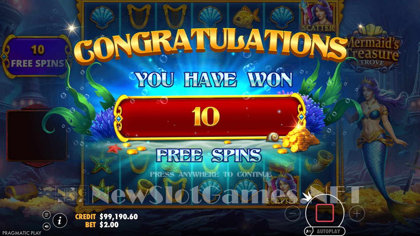 Mermaids Treasure Trove Slot Slot Image in Demo - pic. 4