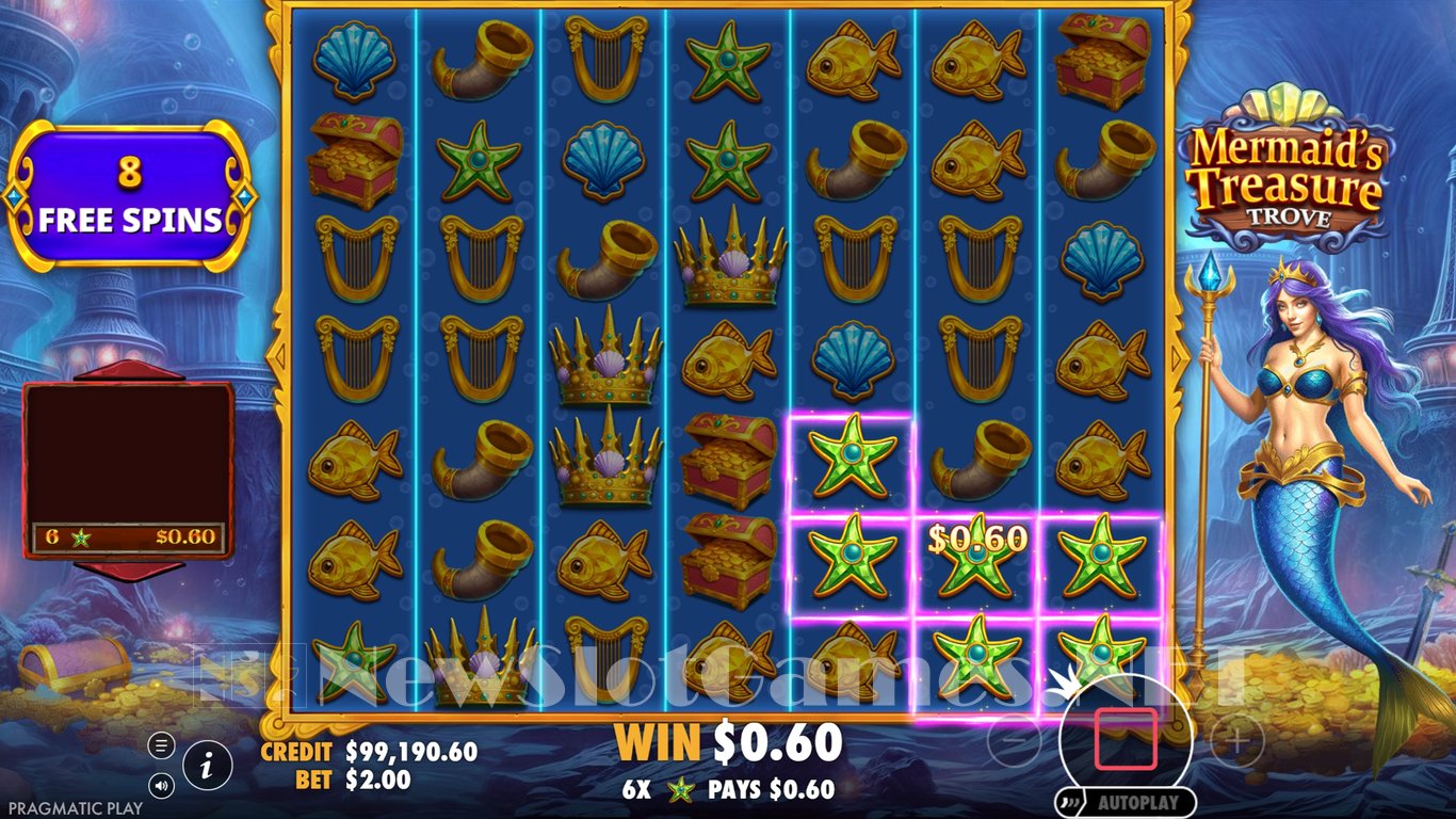 Mermaids Treasure Trove Slot Slot Image in Demo - pic. 5