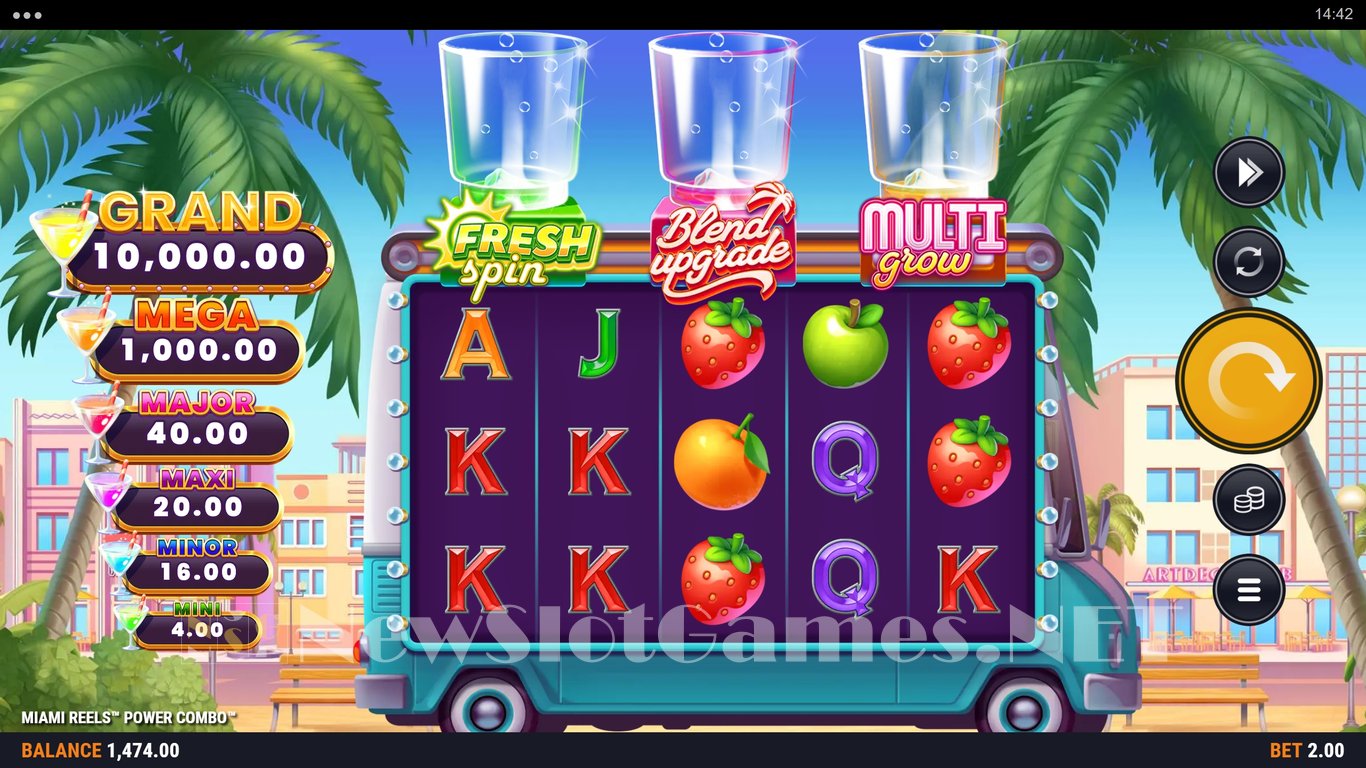 Miami Reels Power Combo Slot Demo Image