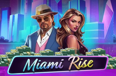 Miami Rise Slot Logo