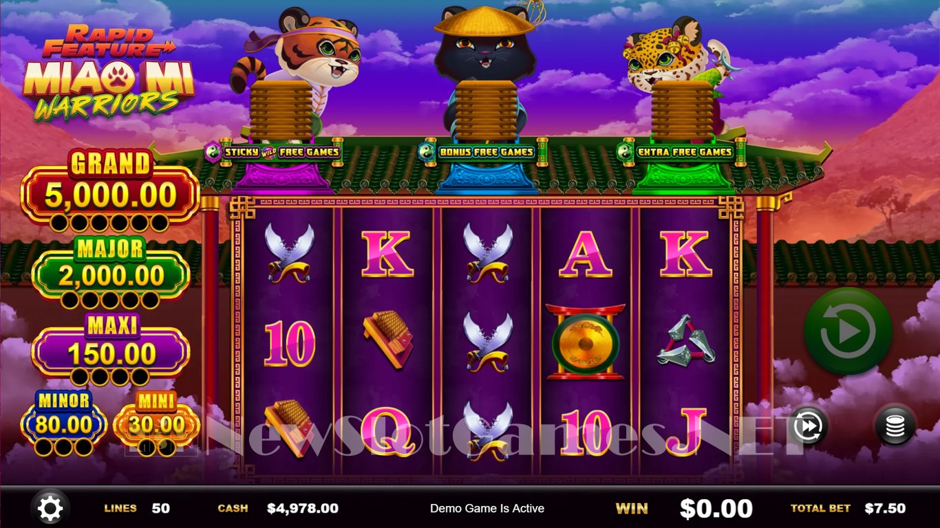 Miao Mi Warriors Slot Slot Image in Demo - pic. 3