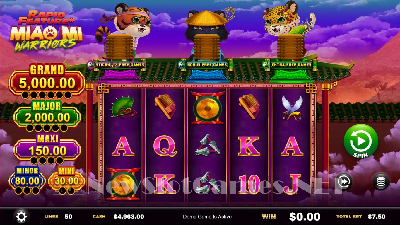 Miao Mi Warriors Slot Slot Image in Demo - pic. 4