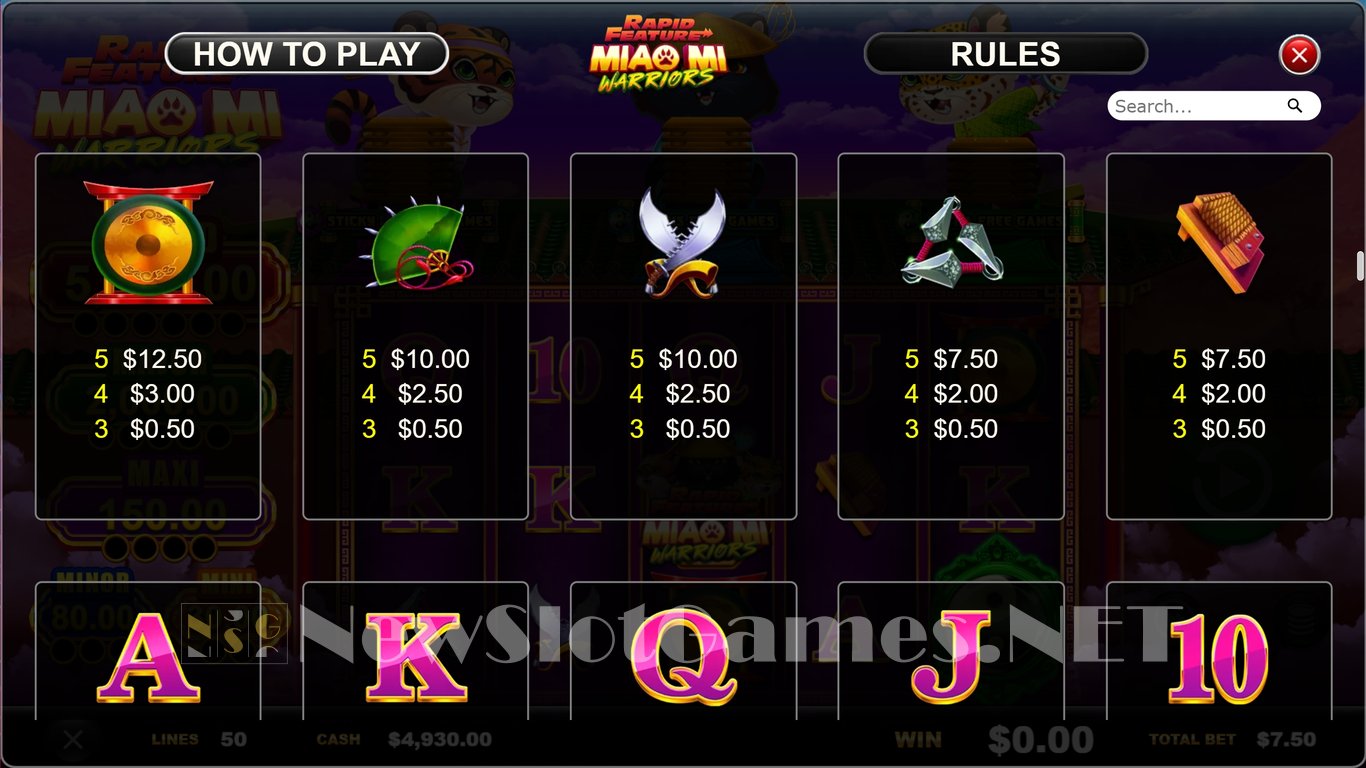 Miao Mi Warriors Slot Slot Image in Demo - pic. 6