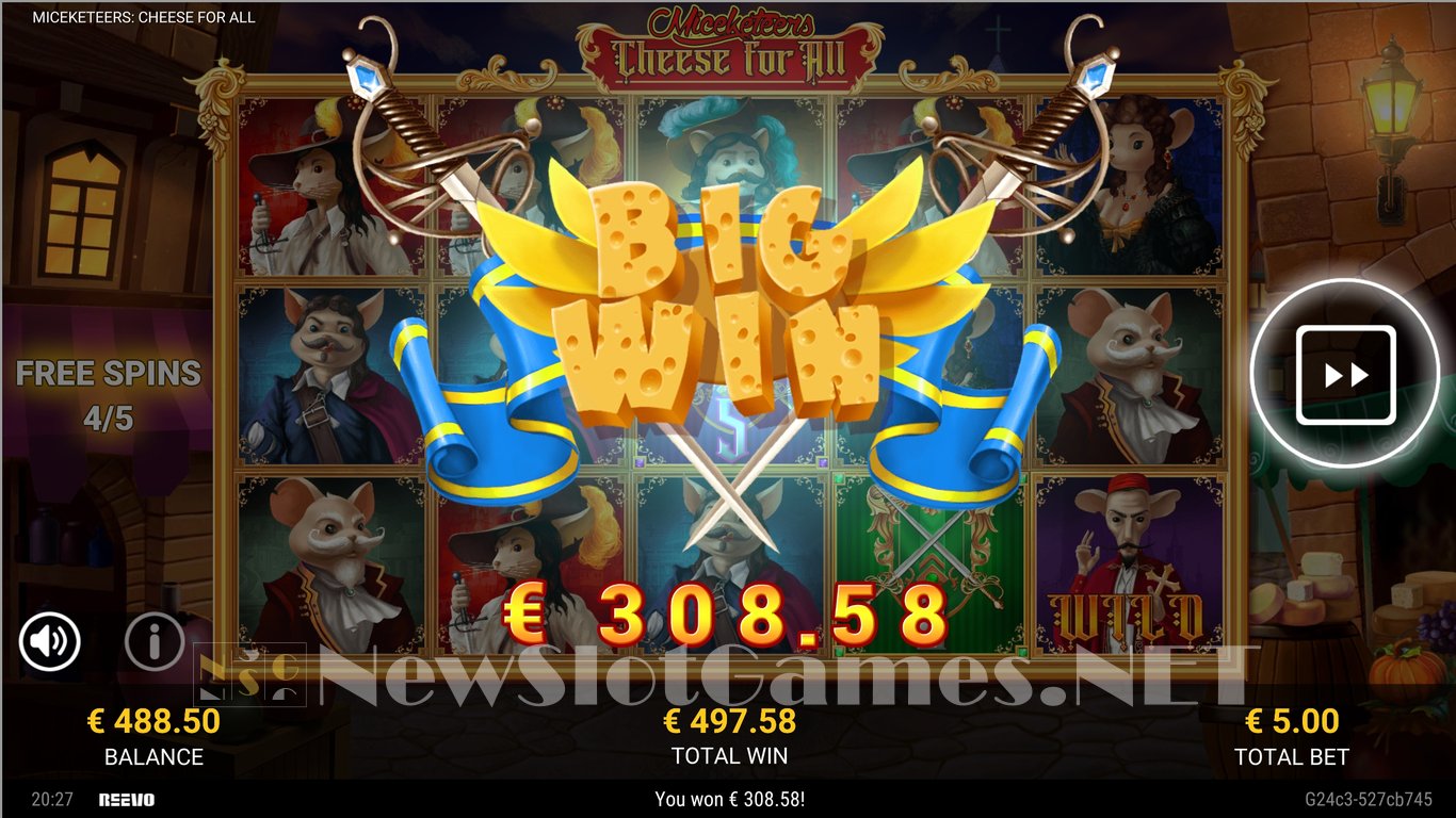 Miceketeers Cheese For All Slot Slot Image in Demo - pic. 11