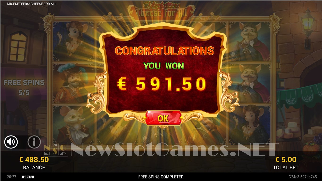 Miceketeers Cheese For All Slot Slot Image in Demo - pic. 13