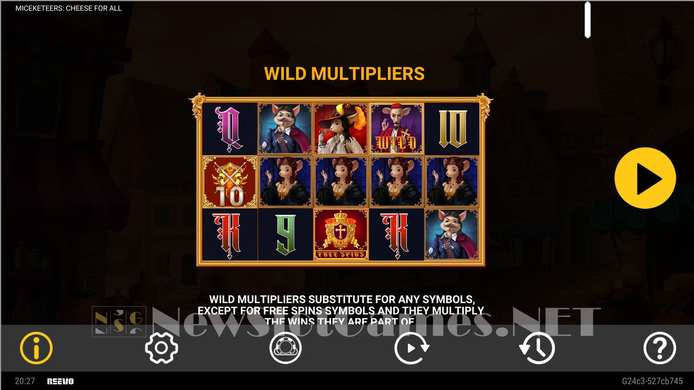 Miceketeers Cheese For All Slot Slot Image in Demo - pic. 14