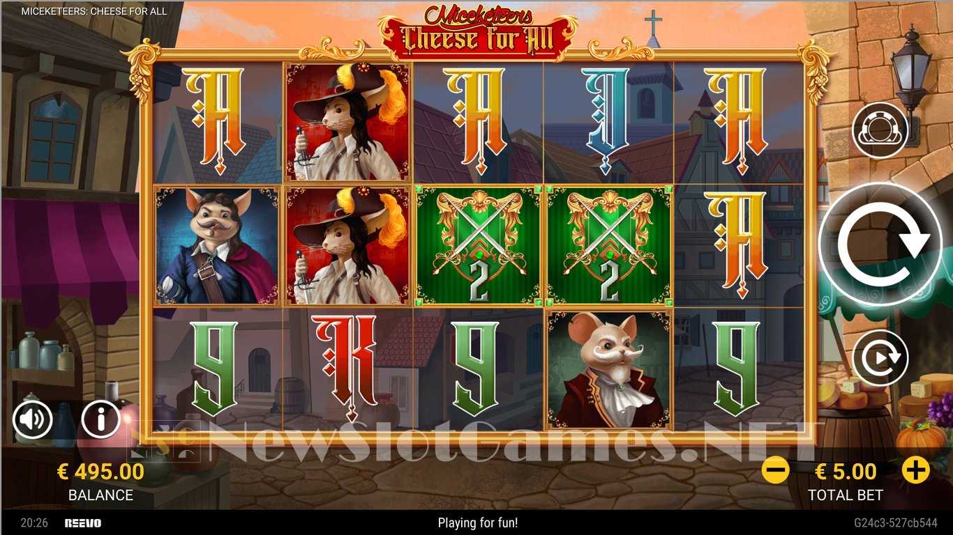 Miceketeers Cheese For All Slot Slot Image in Demo - pic. 2