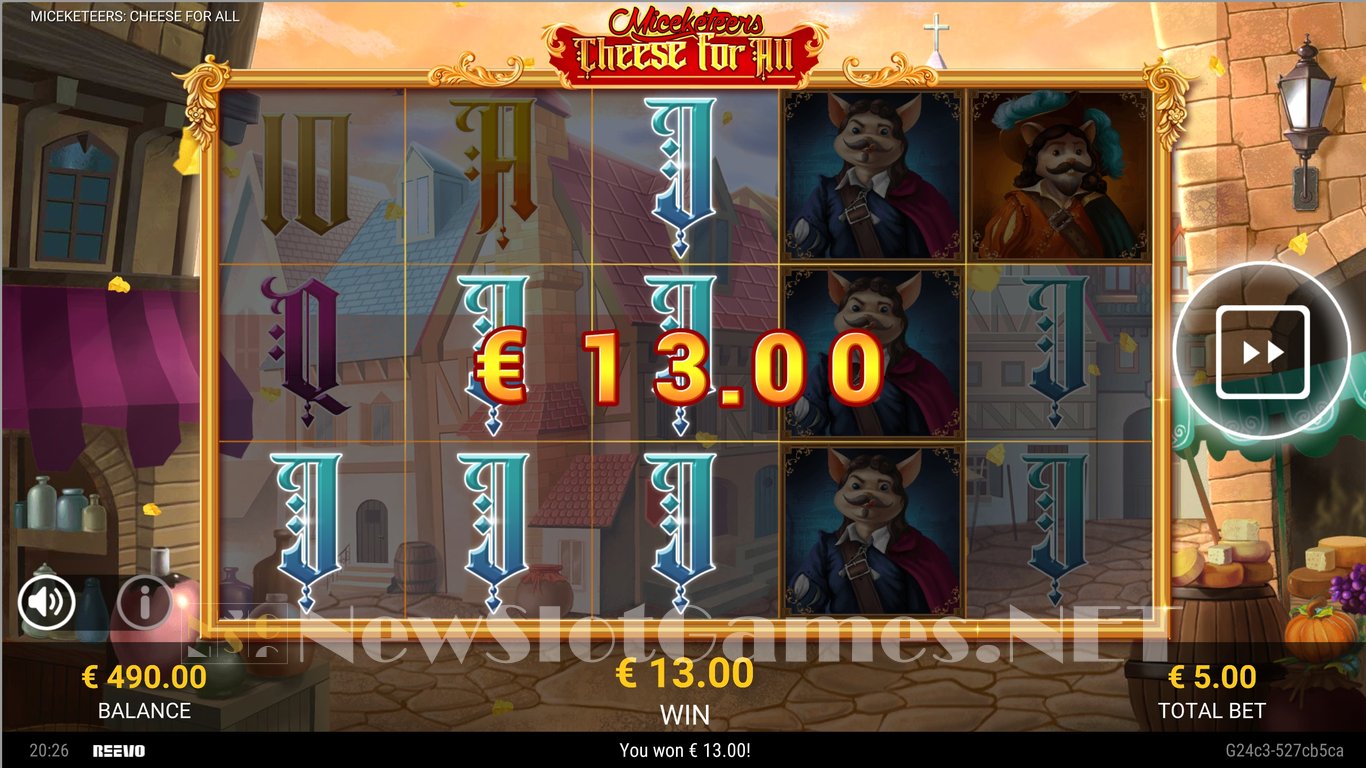 Miceketeers Cheese For All Slot Slot Image in Demo - pic. 3