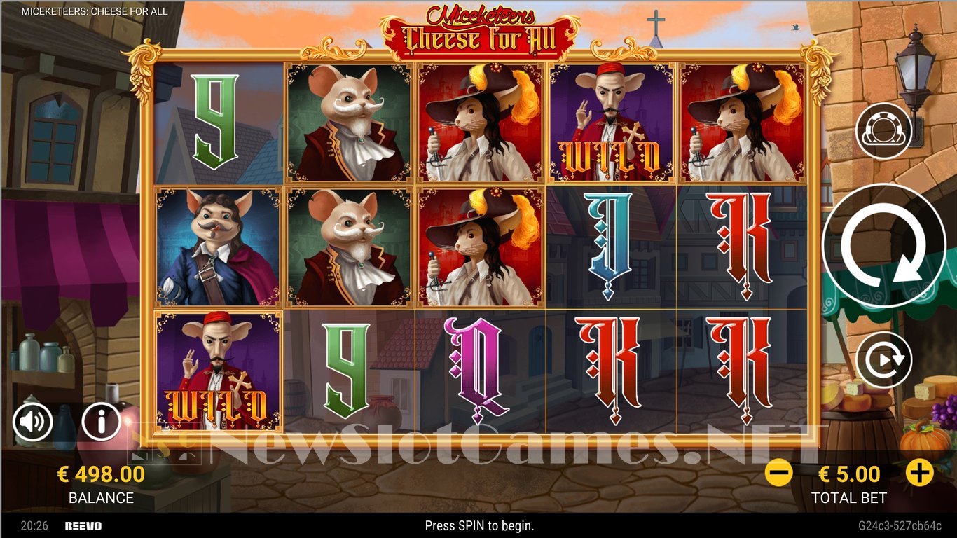 Miceketeers Cheese For All Slot Slot Image in Demo - pic. 4