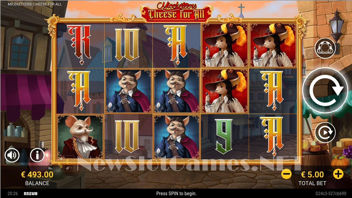 Miceketeers Cheese For All Slot Slot Image in Demo - pic. 5