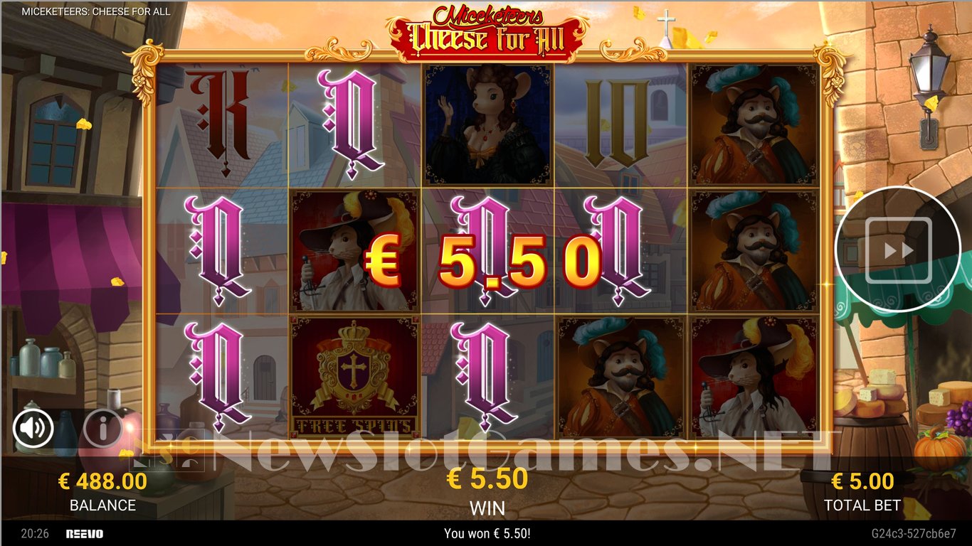 Miceketeers Cheese For All Slot Slot Image in Demo - pic. 6