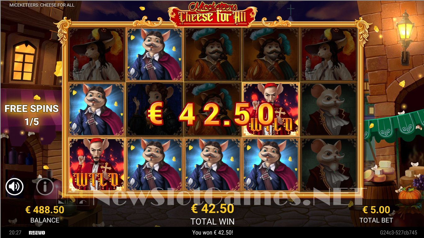 Miceketeers Cheese For All Slot Slot Image in Demo - pic. 9